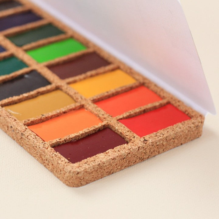 Viviva aquarelpans original 16 kleuren