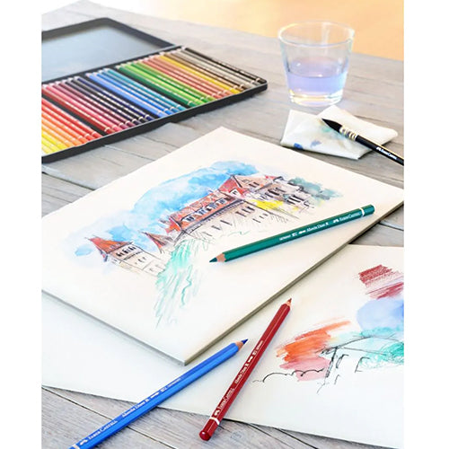 Aquarelpotloden Dürer 72 set houten kist Faber Castell