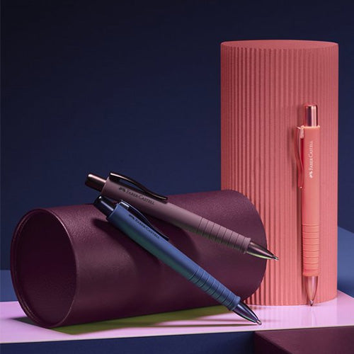 Faber Castell balpen Polyball XB Urban - Bordeaux