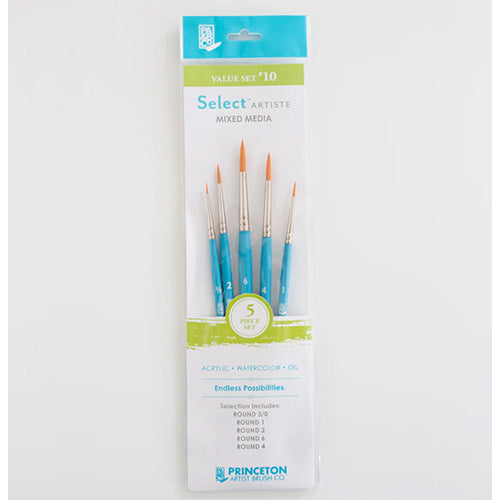 Penselen set Princeton Aquarel/Olie/Acryl #10