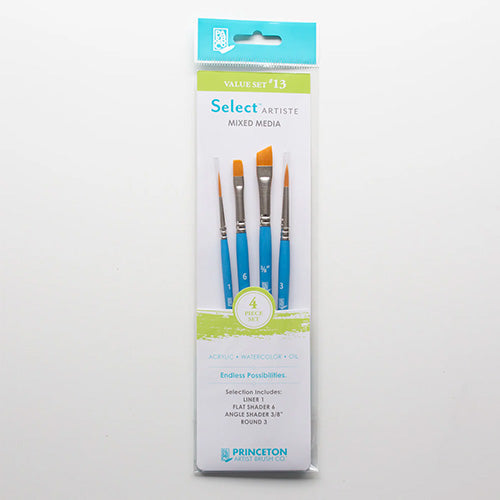 Penselen set Princeton Aquarel/Olie/Acryl #13