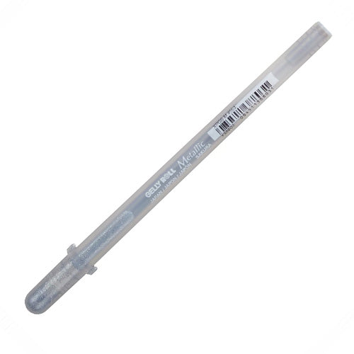 Sakura Gellyroll Metallic zilver (0.8mm) gel pen