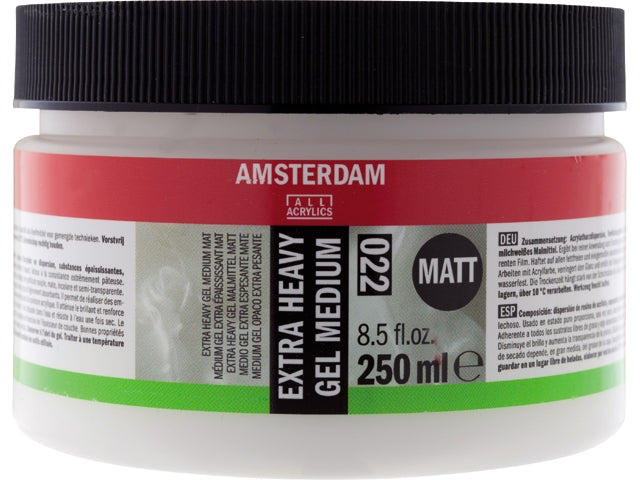 Extra Heavy Gel Mat medium 022 250ml Amsterdam