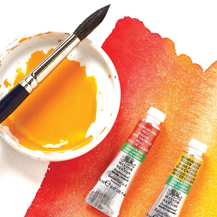 Cadmium FREE Red Deep 5ml 895 S4 Artist's Aquarel Winsor & Newton
