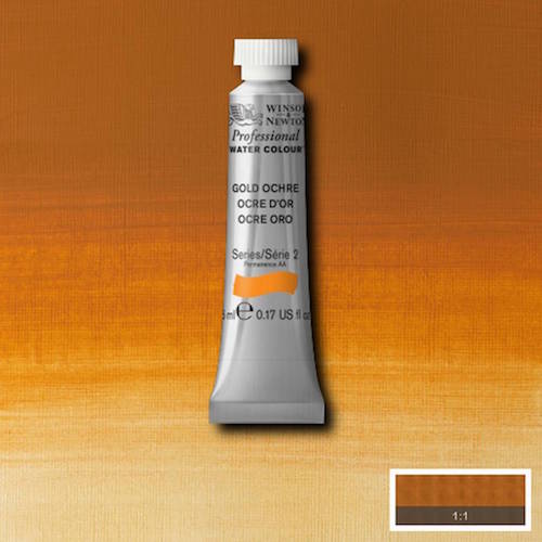 Gold Ochre 5ml 285 S2 Artist's Aquarel Winsor & Newton