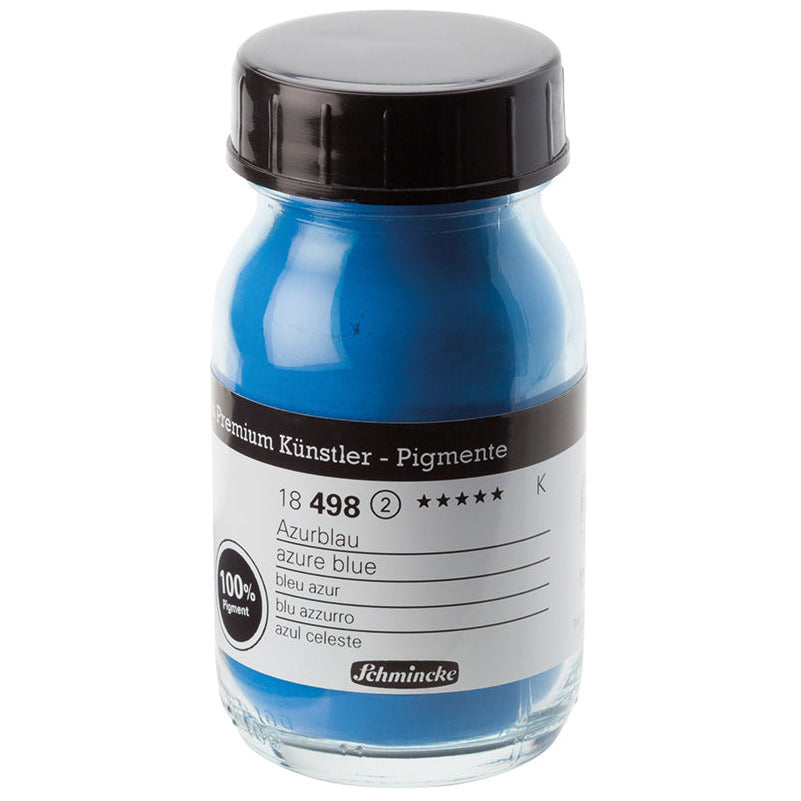 Azuur Blauw no 498 pigment poeder Schmincke