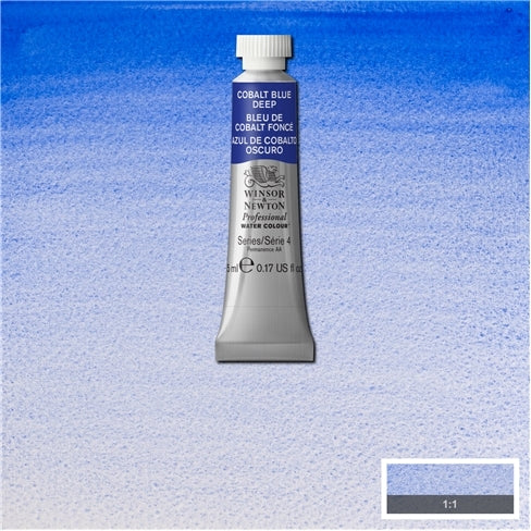 Cobalt Blue Deep 5ml 180 S4 Artist's Aquarel Winsor & Newton