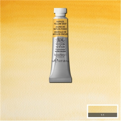Naples Yellow Deep 5ml 425 S1 Artist's Aquarel Winsor & Newton