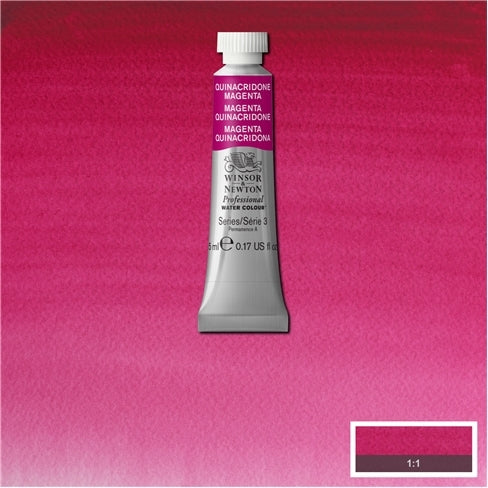 Quinacridone Magenta 5ml 545 S3 Artist's Aquarel Winsor & Newton