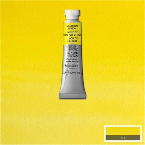 Cadmium Lemon 5ml 086 S4 Artist's Aquarel Winsor & Newton