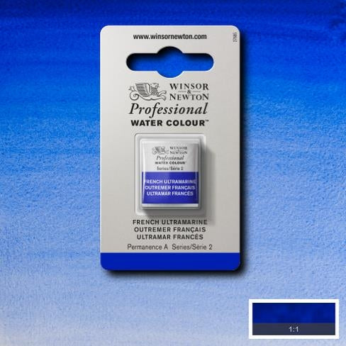 French Ultramarine napje 263 S2 Artist's Aquarel Winsor & Newton