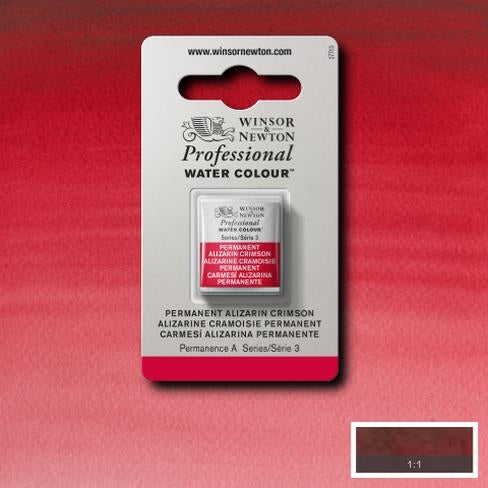 Permanent Alizarin Crimson napje 466 S3 Artist's Aquarel Winsor & Newton