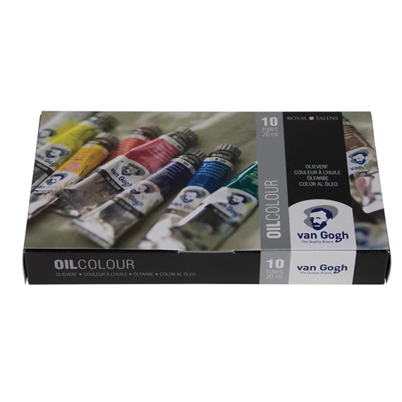Olieverf set 10 tubes 20 ml van Gogh