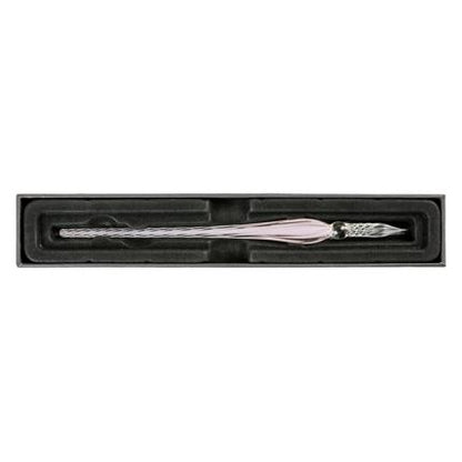 Jacques Herbin Ronde glaspen gedraaid - 18mm - Licht roze