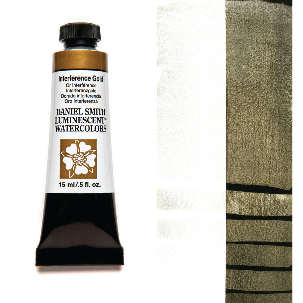 Interference Gold Serie 1 Watercolor 15 ml. Daniel Smith