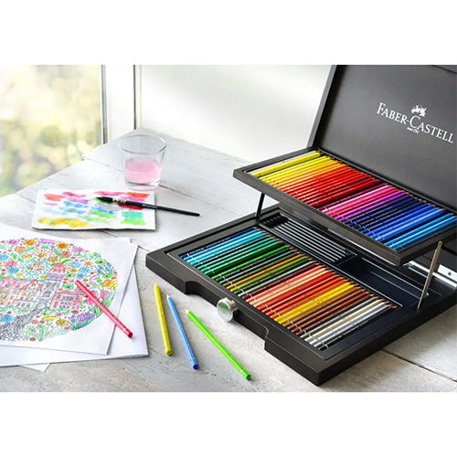 Aquarelpotloden Dürer 72 set houten kist Faber Castell