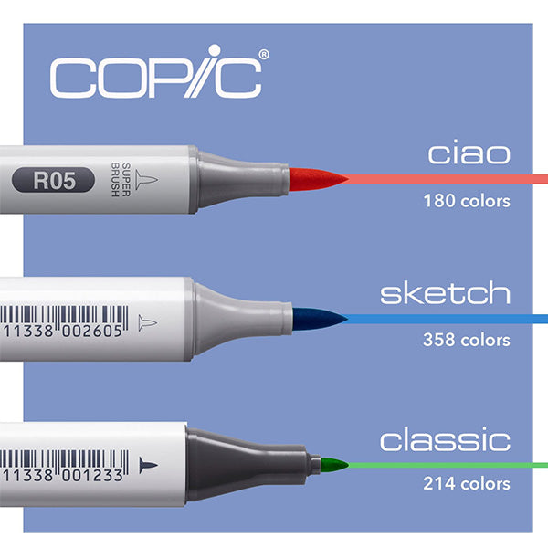 COPIC sketch 72 stuks Set A