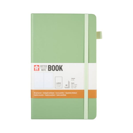 Dummy licht groen A5 80 vellen dotted Sakura