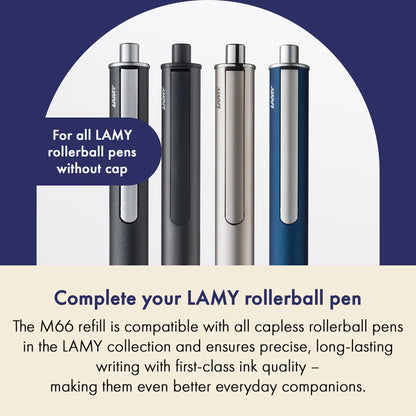 Rollerballvulling LAMY Blauw (M) M66