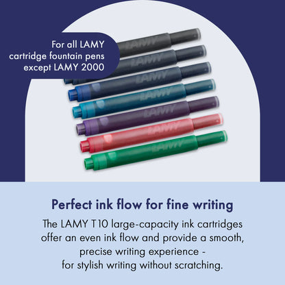 Vulpenvulling LAMY Zwart (M) T10