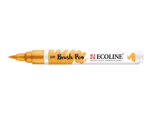 Ecoline Brushpen 231 Goudoker