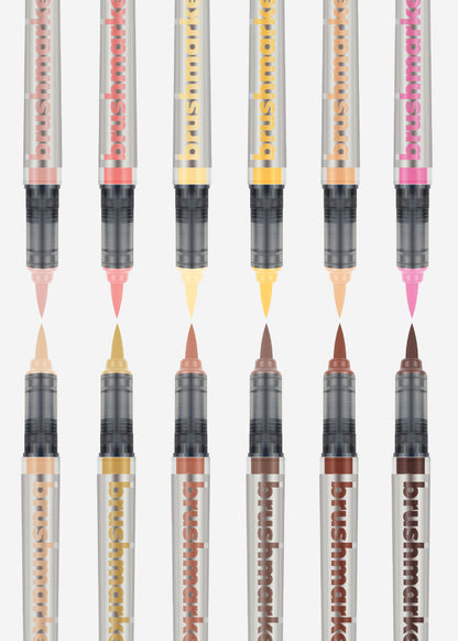 Brushmarker PRO 12 "Skin colours" set Karin