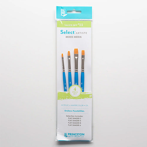 Penselen set Princeton Aquarel/Olie/Acryl #11