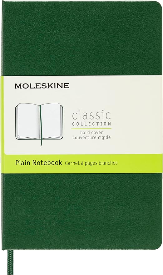 Schetsboekje Groen 13x21cm Moleskine