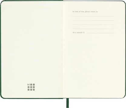 Schetsboekje Groen 13x21cm Moleskine