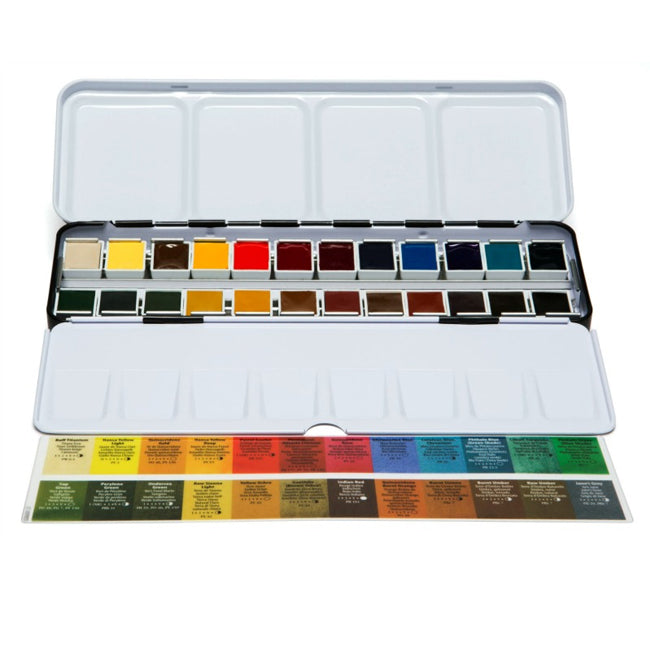 Luxe blik Set Daniel Smith set 24 napjes Watercolor
