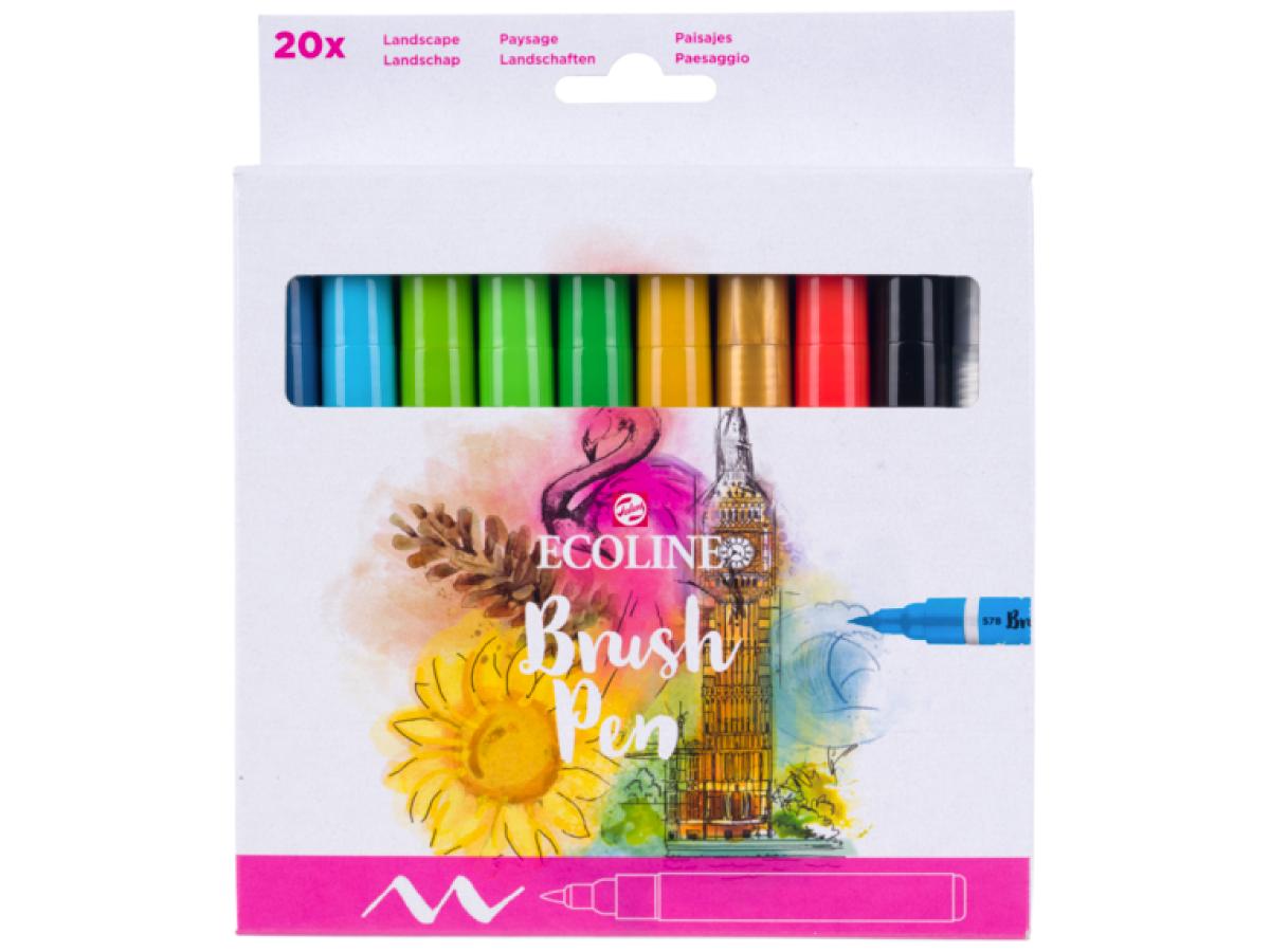 Ecoline Brushpen set 20
