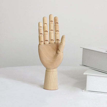 Model hand, rechts 20 cm hoog