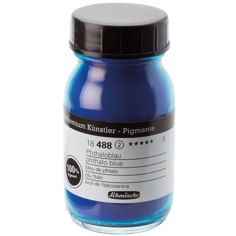 Phtalo Blauw no 488 pigment poeder Schmincke