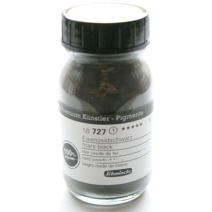 Mars Zwart no 727 pigment poeder Schmincke