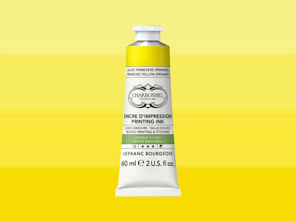 Etsinkt Charbonnel/ Lefranc&Bourgeois Aqua Wash 60ml Primula Geel (primair geel) no 490