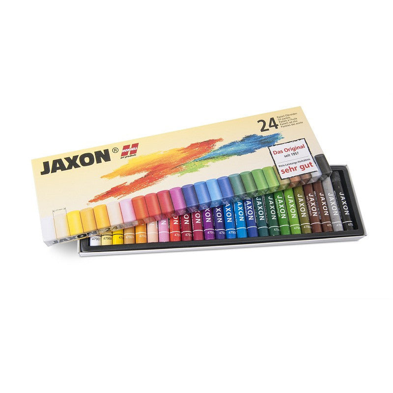 Softpastels studiekwaliteit, kartonnen box met hele pastelkrijtjes Jaxell
