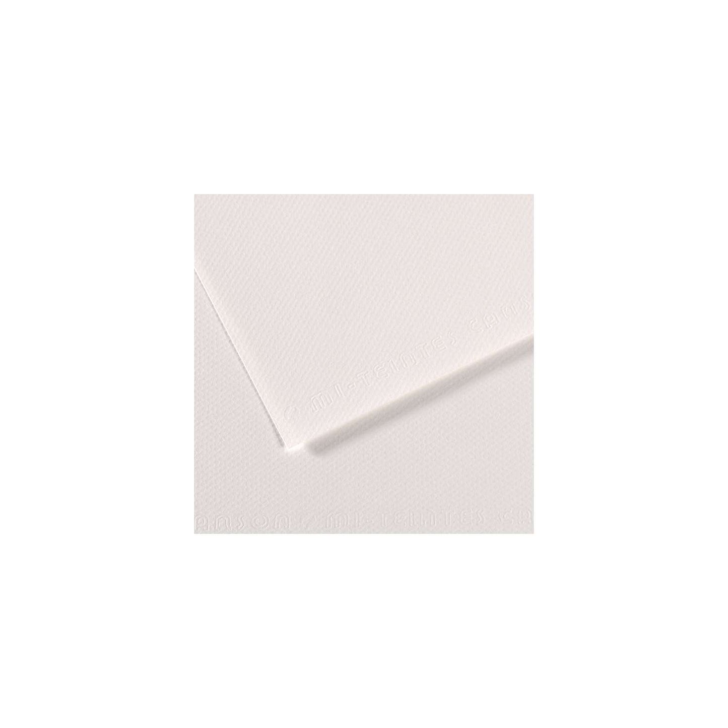 10 vel 160 grs Mi-Teintes gekleurd papier, no 335 wit 50x65cm