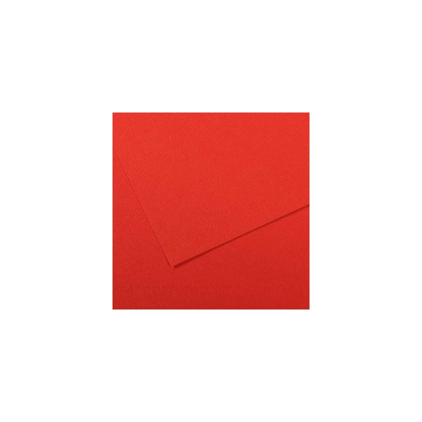 10 vel 160 grs Mi-Teintes gekleurd papier, no 506 klaproos rood 50x65cm