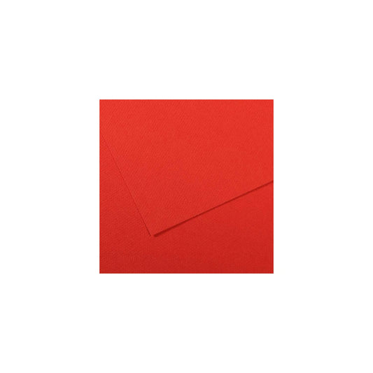 10 vel 160 grs Mi-Teintes gekleurd papier, no 506 klaproos rood 50x65cm