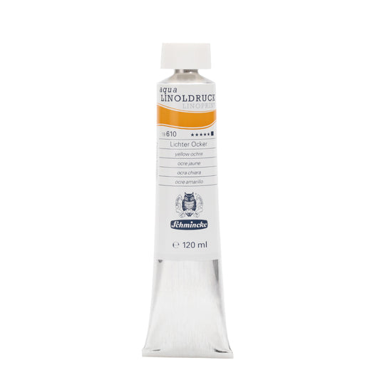 Blockprint inkt Waterbasis 120ml Schmincke Gele Oker no 610