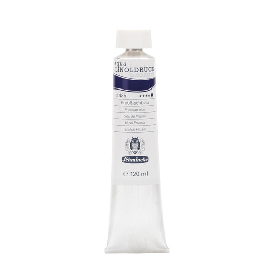 Blockprint inkt Waterbasis 120ml Schmincke Pruissich Blauw no 435