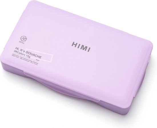 HIMI Gouache Set van 36 kleuren twin split cups Lila