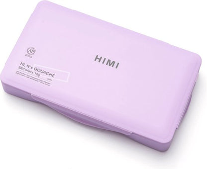 HIMI Gouache Set van 36 kleuren twin split cups Lila