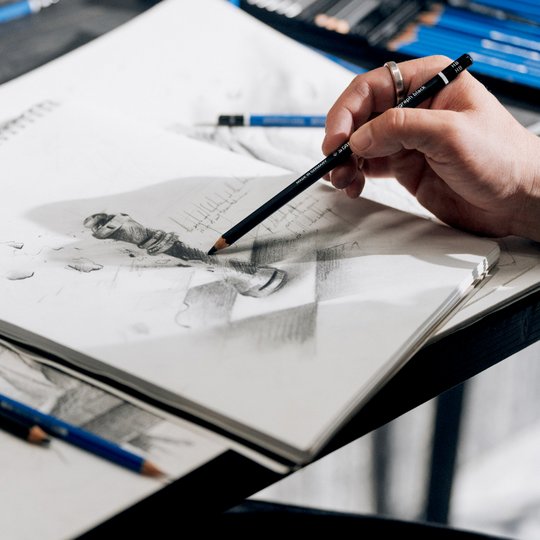 Staedtler Mars Lumograph Potlood Black Carbon HB