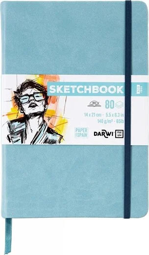 Dummie Darwi Blauw A5 (15x21 cm) wit papier 80 vellen 140 gram