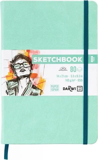 Dummie Darwi Mint A5 (15x21 cm) wit papier 80 vellen 140 gram