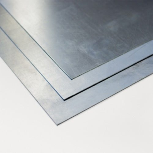 Zinkplaat 0.8 mm, 10x15cm (99,99% Zuiver)